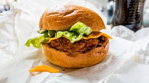 Beyond Chicken  at Lord of the Fries - Swanston St in Melbourne