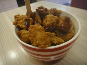 Veggie food at LOTF! at Lord of the Fries - Swanston St in Melbourne