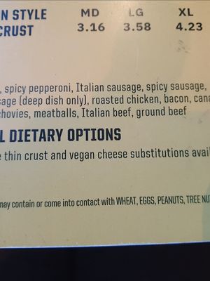  at Gino‘s East in Chicago