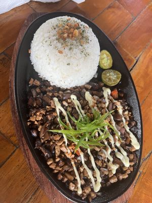 Sisig   at Vedge Bohol in Panglao