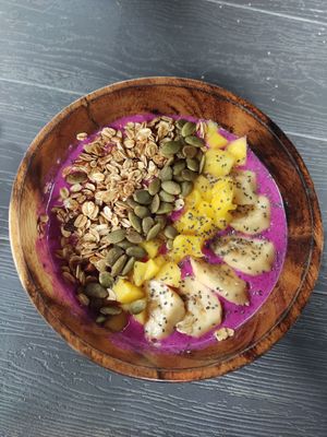 smoothie bowl at Vedge Bohol in Panglao