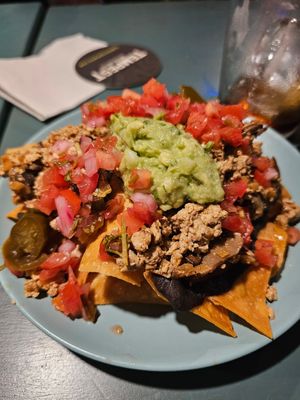Nachos con tofu (hay que pedirlo) at Wylie Brewery - Roquetas in Sant Pere De Ribes