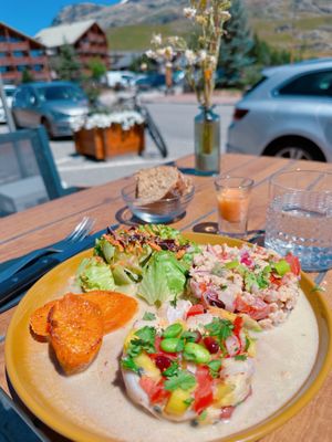 Soya Ceviche at O'BAROUDEUR in Huez