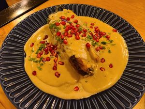 Seasonal (july and august) Chiles en Nogada at Britches Puebla in Puebla