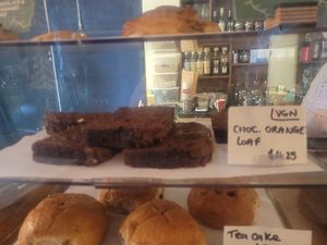 Chocolate Orange Loaf (Vegan) at The Jester's Tower in Conwy