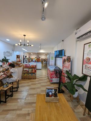 Inside at Suankrua Organic Food in Surat Thani