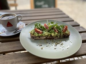 Avocado toast 🥑   at Fresco in Lisbon