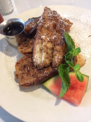 Vegan Pecan French Toast at Sandpiper Cafe in Juneau