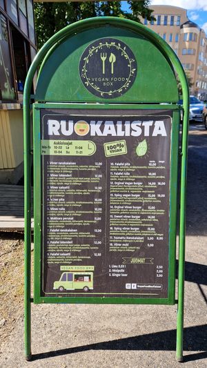  at Vegan Food Box in Helsinki