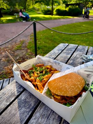 Great vegan fast food! 😋👌🏻 at Vegan Food Box in Helsinki