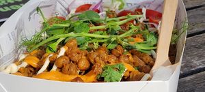 Plus points for Fresh herbs at Vegan Food Box in Helsinki