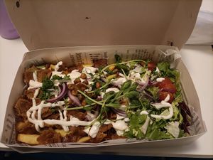 Vöner Ranskalainen at Vegan Food Box in Helsinki