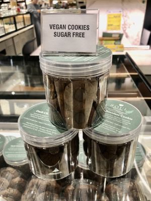 Vegan cookies  at SOUL Vegan Cheese in Dubai