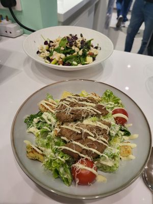 Yammy salad range  at Plantoholic in Dubai