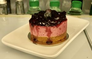 Blueberry cheesecake   at Plantoholic in Dubai