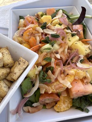 Salad  at Proof Canteen at Four Seasons Resort in Scottsdale