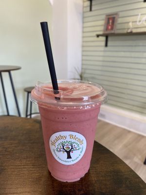 Orange Strawberry Creamsicle Smoothie  at Healthy Blends in Schenectady