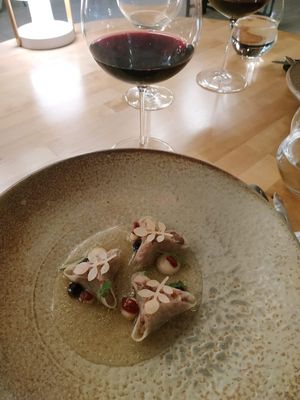 Dumplings at Laurel in Budapest