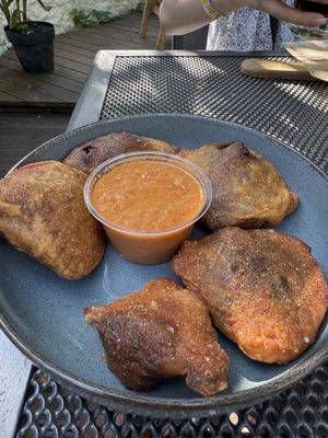 Empanadas  at Mona Venüü in Paernu