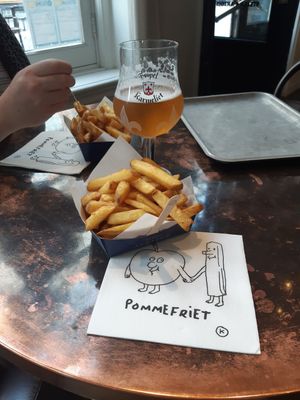  at Frites Atelier in Brussels