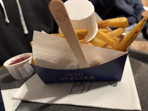   at Frites Atelier in Brussels