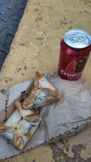 tattooed empanadas at El Repulgue - Empanadas in Sevilla