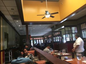 Interior at Saravana Bhavan in Fremont