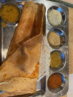 Dosa  at Saravana Bhavan in Irving