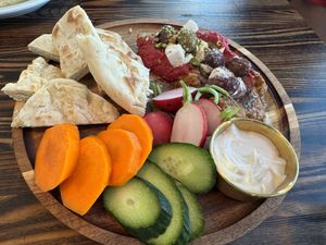 Mediterranean Board  at goatlandia kitchen in Sebastopol