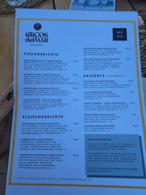  at Restaurante Chicos del Mar in Mallorca