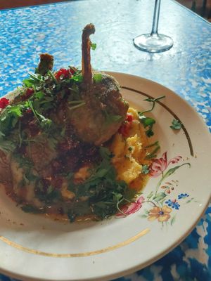 To są bakłażany at bar mir in Warsaw