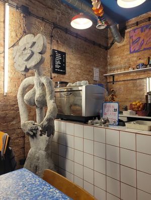 Inside at bar mir in Warsaw