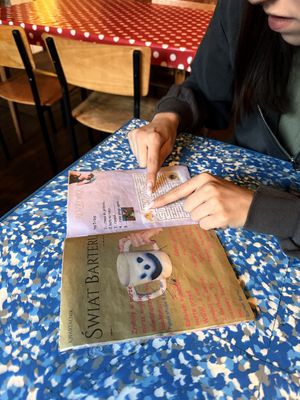   at bar mir in Warsaw