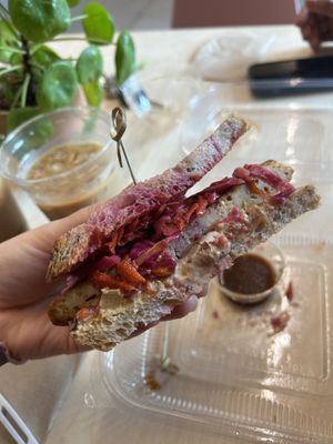 Tofu Au Jus Sammie   at TULA Cafe in Kingston