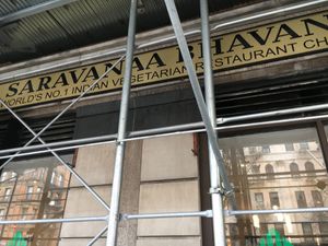 Front entrance at Saravana Bhavan - Upper West Side in New York City