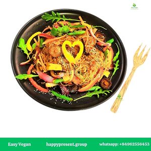 ENERYGY FLOW ( HANOI SIGNATURE )
Vietnamese Finest High-Quality Transparent Mung Bean Noodles, Local Seasonal Vegetables & Herbs, Wood-Ear Mushroom, Shiitake Mushroom, Vegan Balon at Easy Vegan in Hoi An