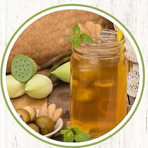 Beautiful life
Home-Made Dracontomelon Juice From from Fresh Dracontomelon & Organic Sugarcane.
 at Easy Vegan in Hoi An