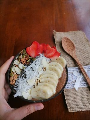 Smoothie bowl at Easy Vegan in Hoi An