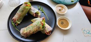 Fresh Spring Rolls at Easy Vegan in Hoi An