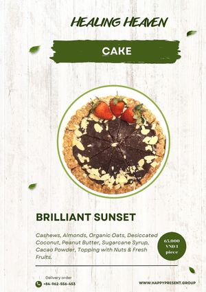 Tart Cake at Easy Vegan in Hoi An