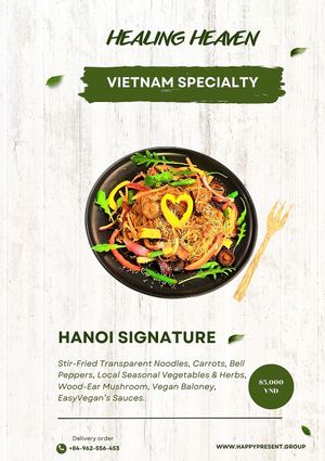 Plant-based, vegetarian , vegan, healthy food, nature food at Easy Vegan in Hoi An