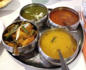South India Thali at Thali in Gothenburg