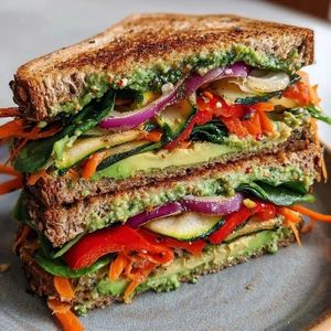 VEGGIE SANDWICH at Gabykul Nigerian Vegetarian Cuisine in Abuja
