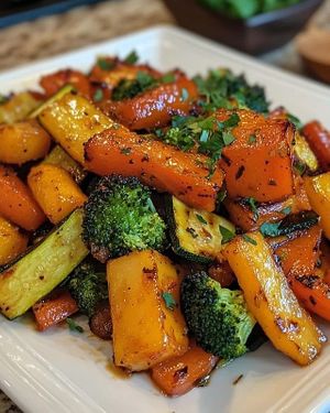 BUTTER ROASTED VEGETABLES at Gabykul Nigerian Vegetarian Cuisine in Abuja