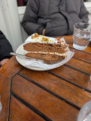 Carrot cake at The Coffee Spot  in Haarlem