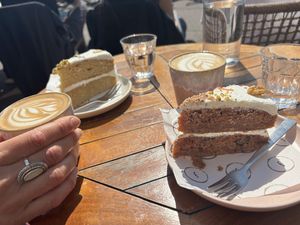 Genieten   at The Coffee Spot  in Haarlem