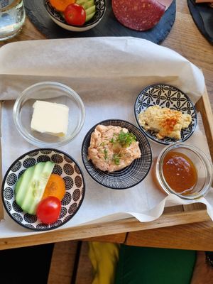 Vegan breakfast at Hannahs Kreativcafé & Conceptstore in Trier