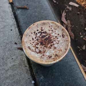 almond capp at Quarry Bakehouse in Upper Ferntree Gully
