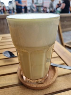 Soja Matcha Latte at Daily Dose in Trier