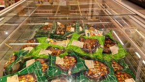 vegan stuff at the shop at IKEA in Almhult